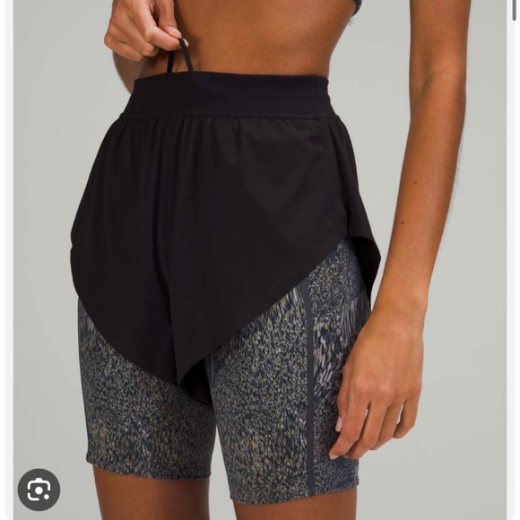 NWOT Lululemon LAB Run Short 8inch w/pocket, Size 4 - Picture 4 of 4